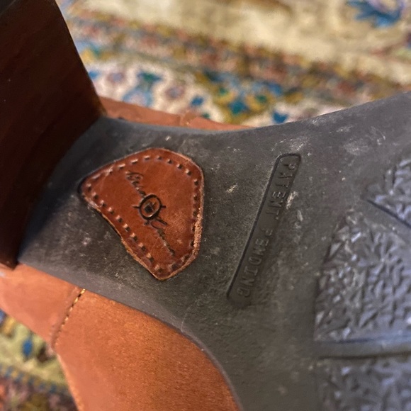 Aravon Born Crown W 21734 Rum Saddle brown boots - Picture 6 of 9